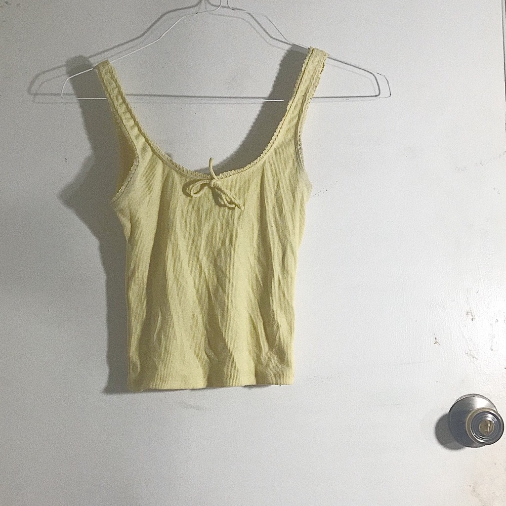 Yellow tank top